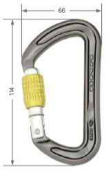 ロッキングカラビナ　ゾディアック（スクリューゲート）[DM0350]