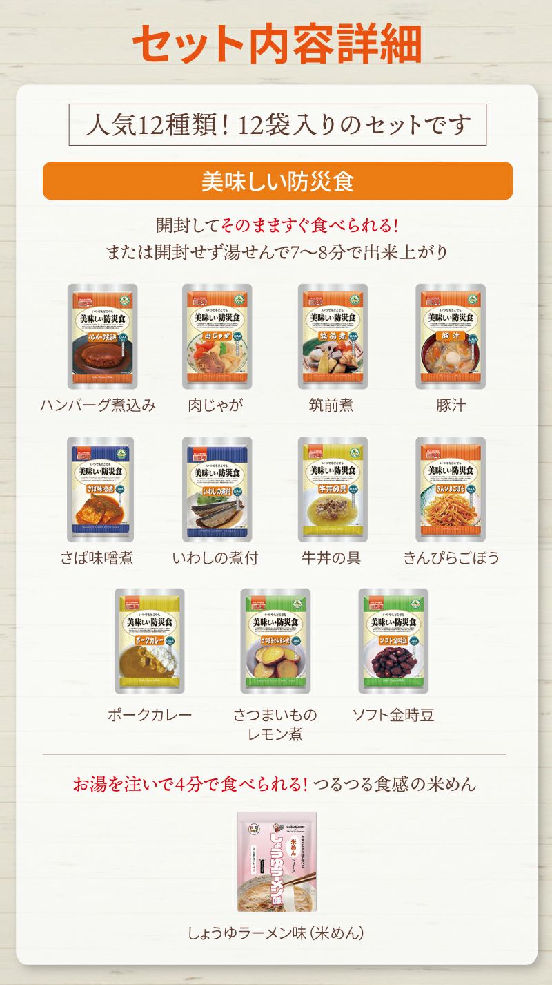 セット内容詳細