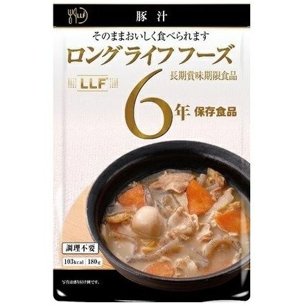 LLF豚汁（賞味期限6年）（50食入）［2706］