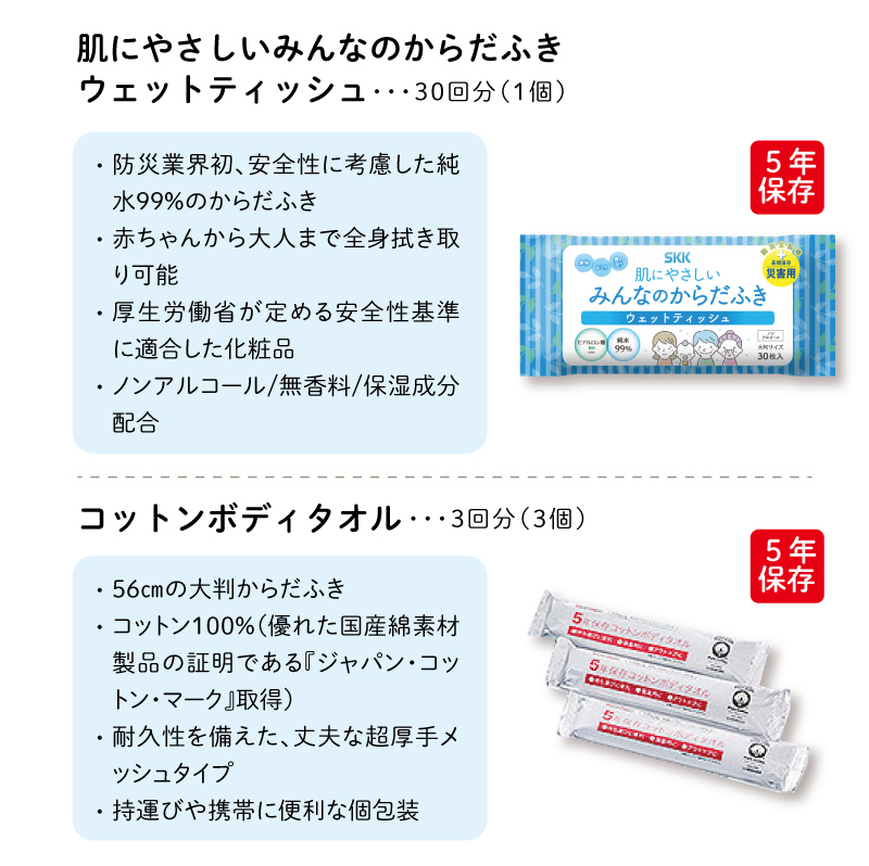 SKK 水のいらない全身キレイセット